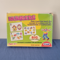 Numbers  Big Flash Cards