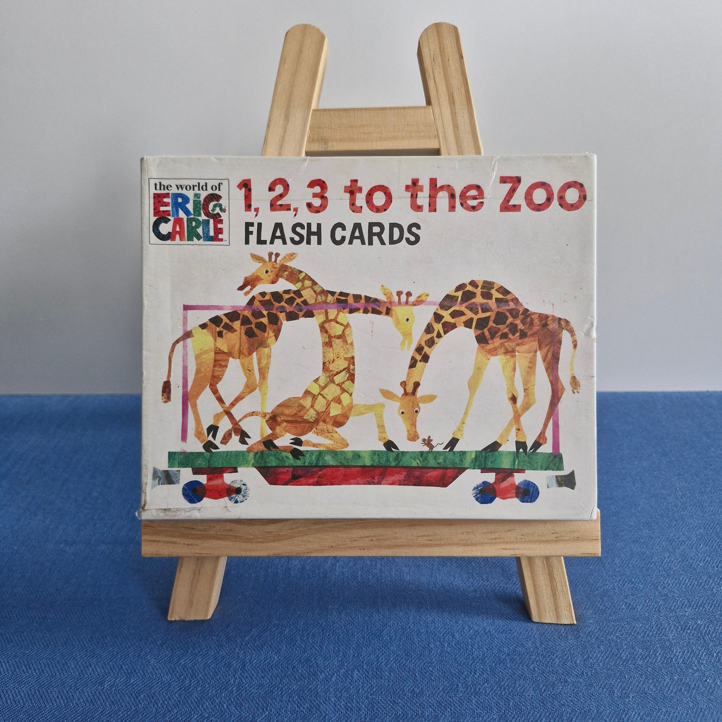1, 2, 3 to the Zoo Flash Cards