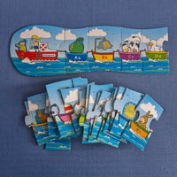 Alphabet Moving Picture Puzzle