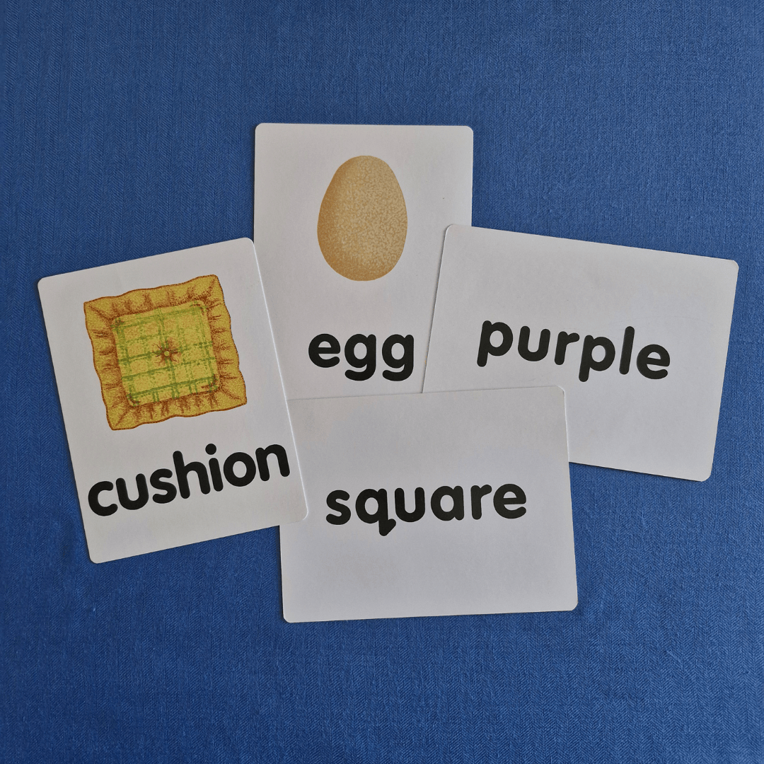 Colour and Shape flash cards