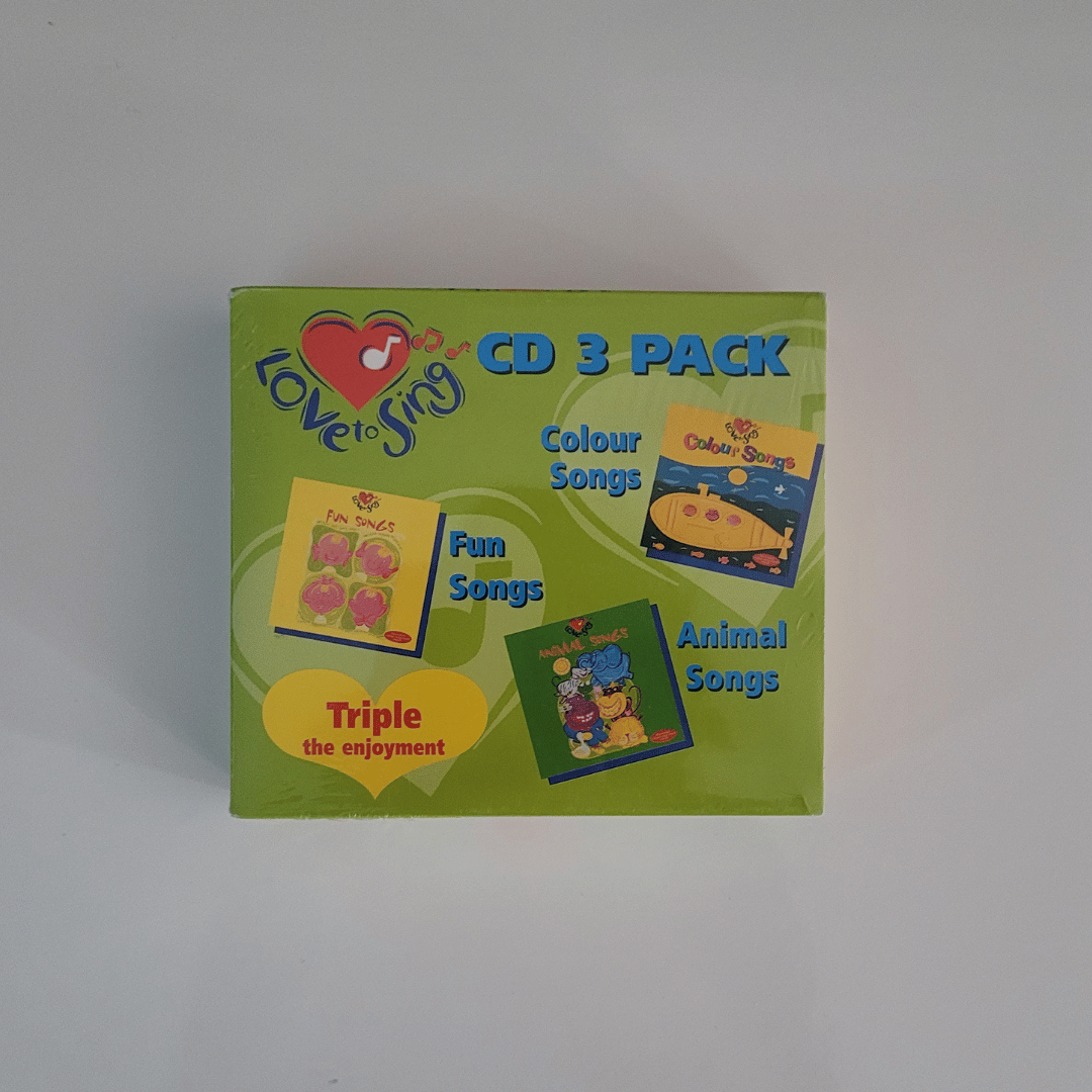 Love to Sing 3 CD Music Pack