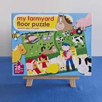 Farmyard floor puzzle