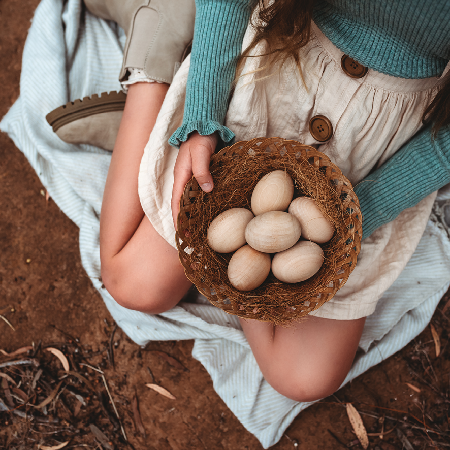Wooden Eggs
