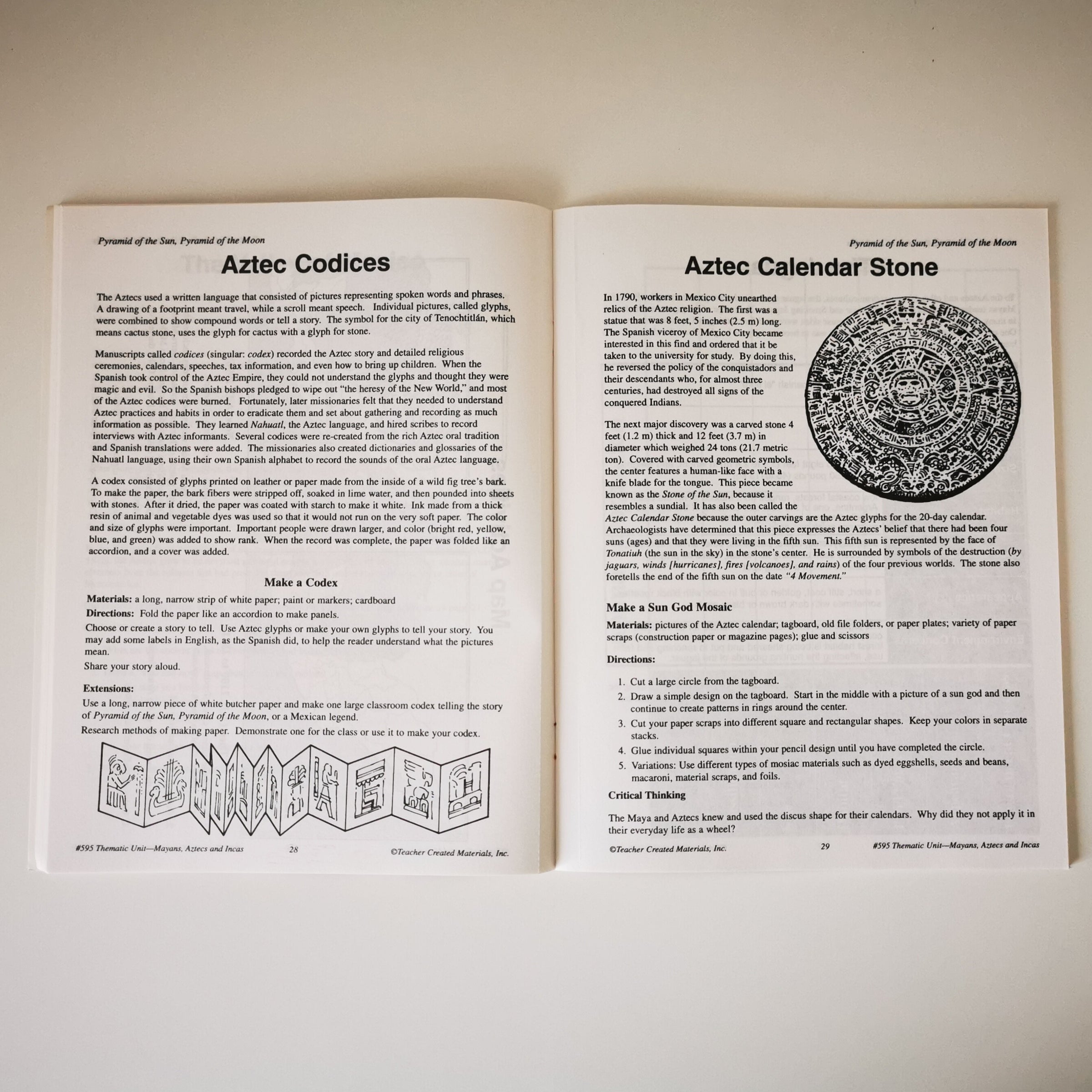 Mayan, Aztecs and Incas