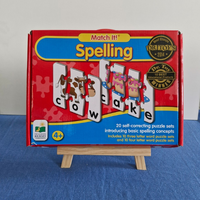 Match It Spelling puzzle cards