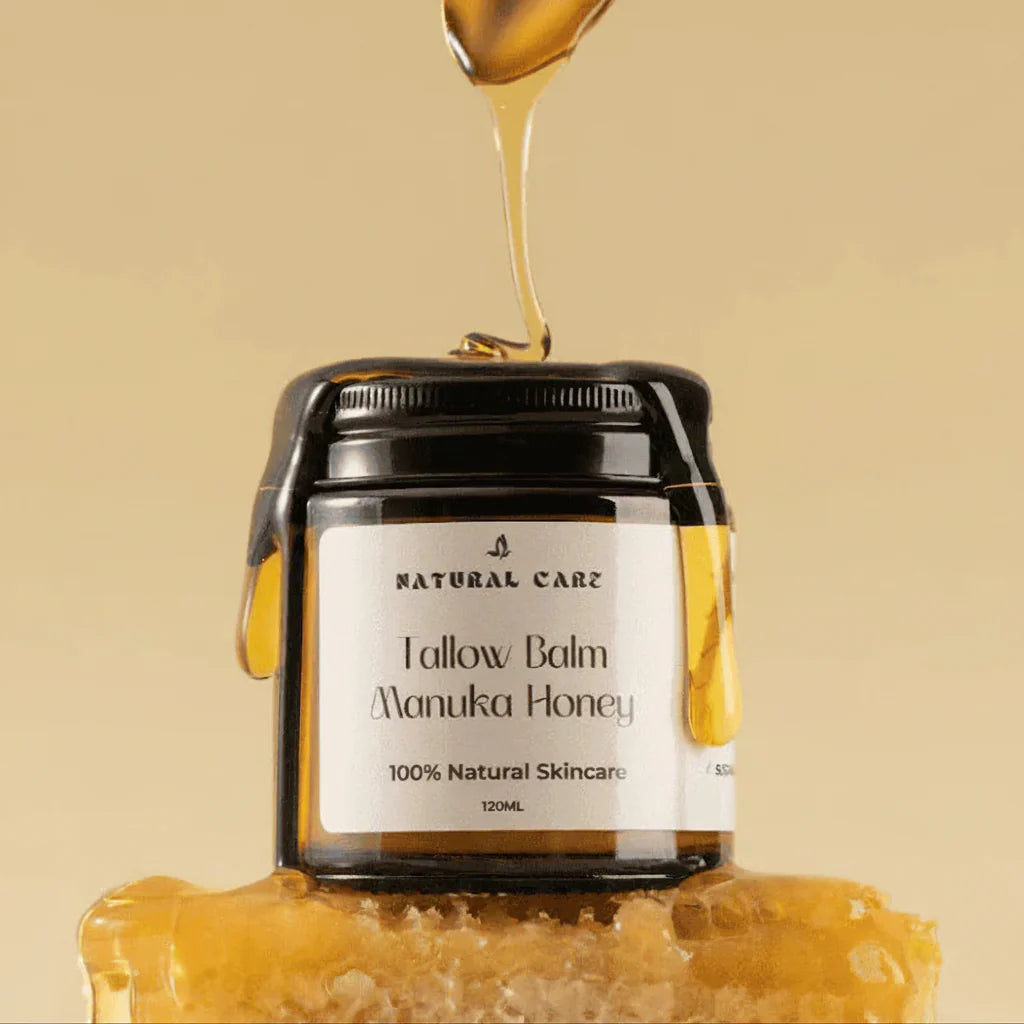Tallow balm with manuka honey