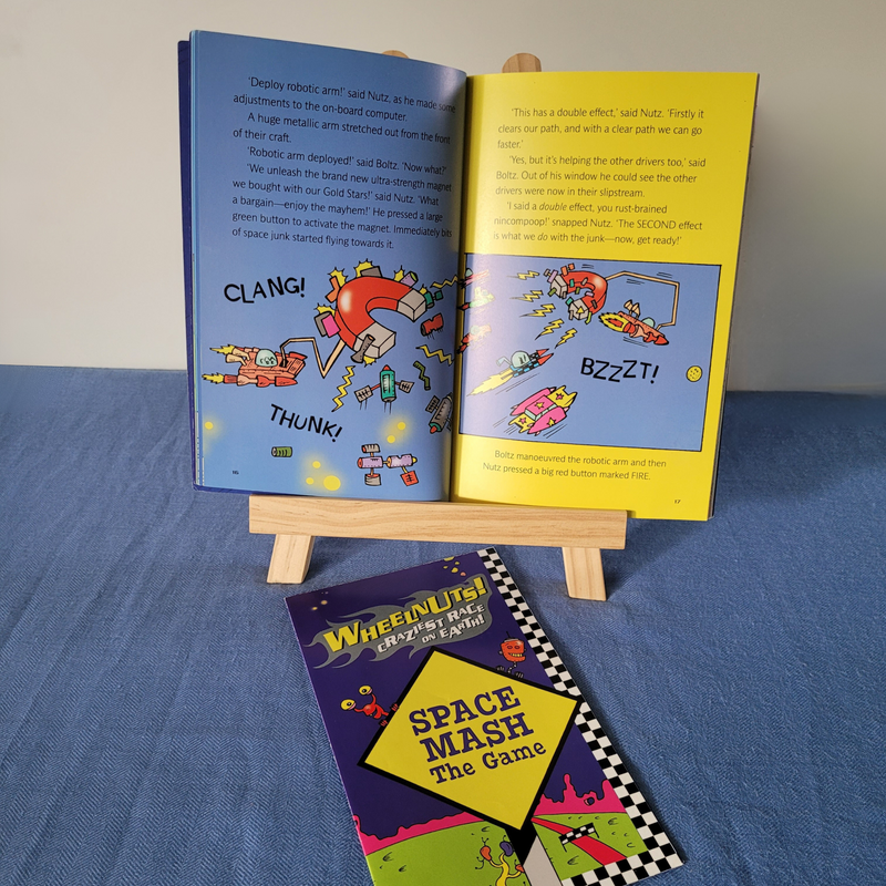 Wheelnuts Craziest Race On Earth - Space Mash book