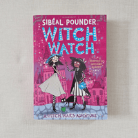Book cover of 'Witch Watch' by Sibéal Pounder on a textured surface