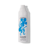 Noody spray bottle with blue design on a white background