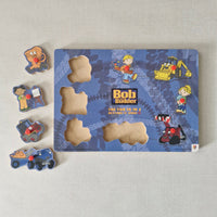 Set of 'Bob the Builder' character puzzle pieces.
