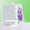 Noody Calm Balm product with a positive customer review on a green background