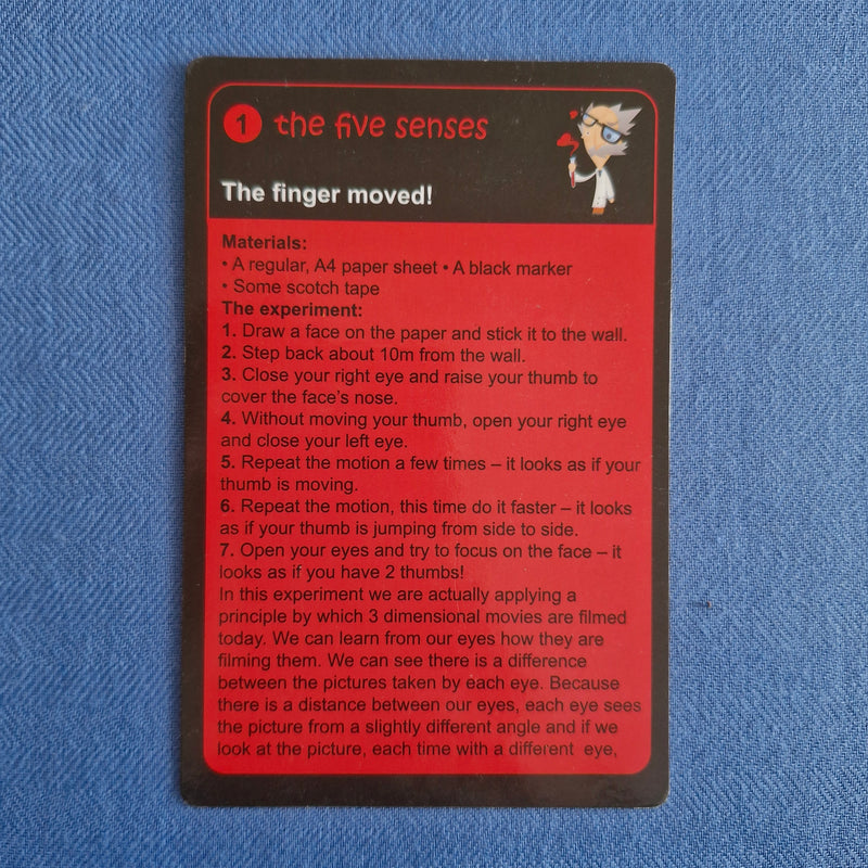 The Crazy Scientist - Five Senses and Magic of Science