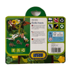 Play Press Garden Insects packaging with illustrations of insects and plants on a green background.