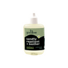 Bottle of sandfly repellent and soother with 'goodbye' branding on a white background