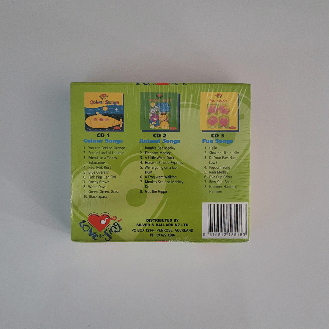 Love to Sing 3 CD Music Pack