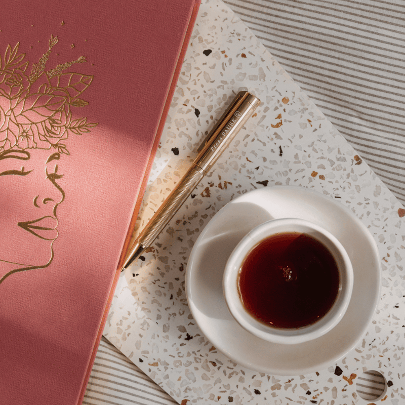 'Press Pause' Gold Luxe Pen