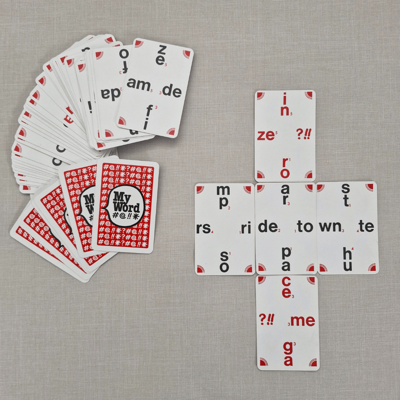 My Word #?! Card Game
