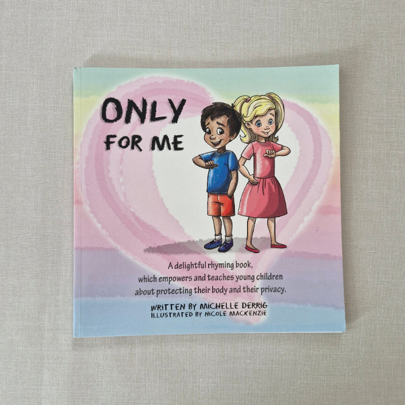 Book cover with cartoon characters and text about privacy 