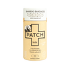 Pack of bamboo bandages for kids with a panda illustration on a white background