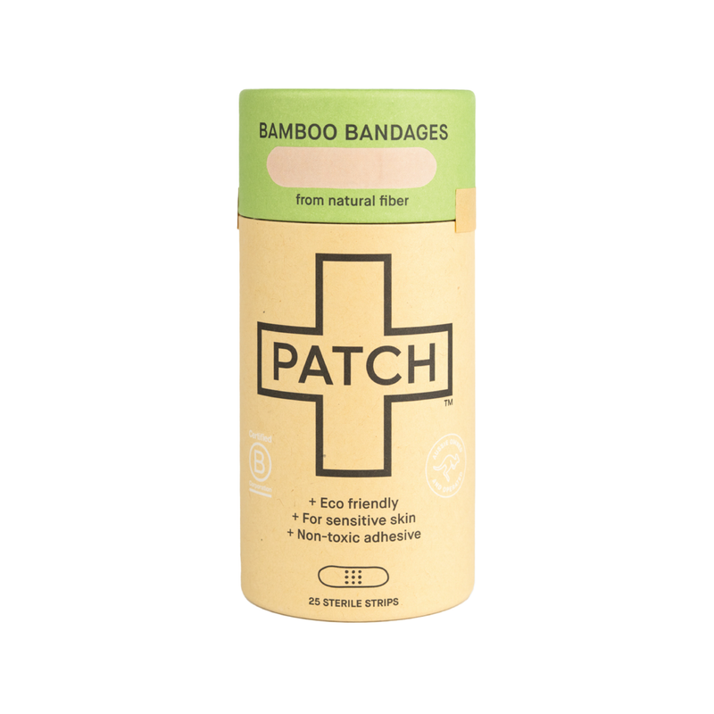Pack of Bamboo Bandages by Patch on a white background