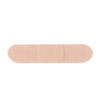 Beige bandage on a white background