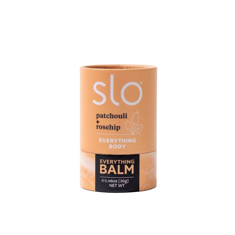 SLO Everything Balm packaging on a white background