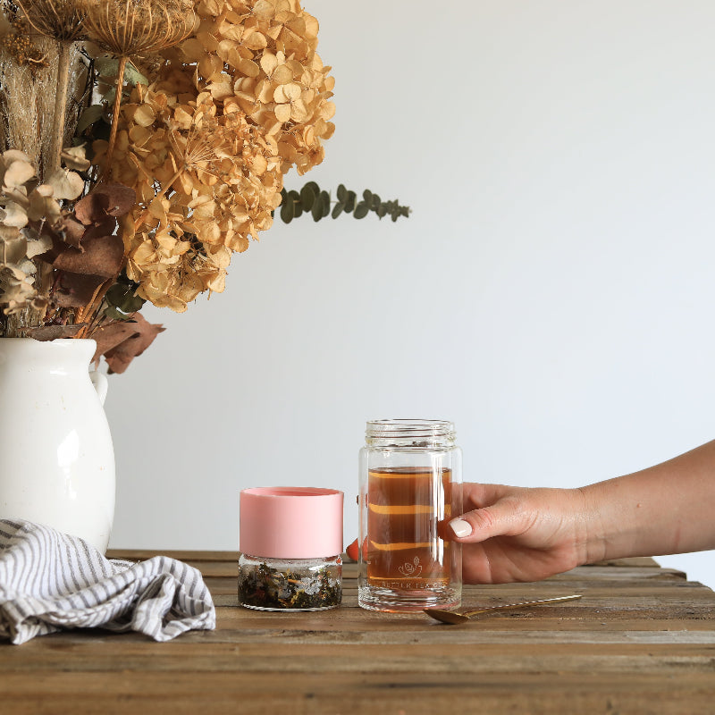 Take Me Away Tea Infuser Flask