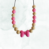 Teething Necklace - Bows