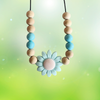 Teething Necklace - Sunflowers