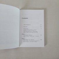 Open page showing book Table of Contents