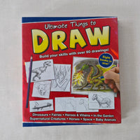 Book titled 'Ultimate Things to Draw' 