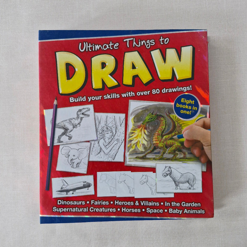 Book titled 'Ultimate Things to Draw' 