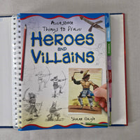 Book Awesome Things to Draw Heroes and Villains