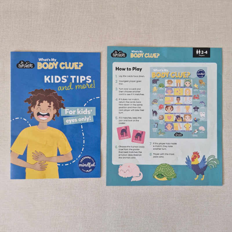 What's My Body Clue Game