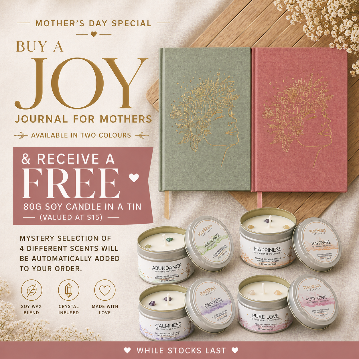 The Joy Journal - for Mothers