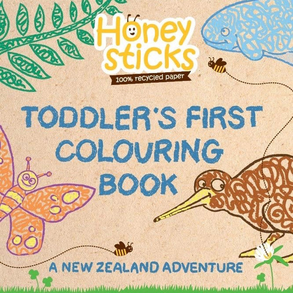 Toddler's First Colouring in Book
