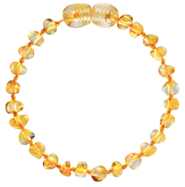 Baby Amber Bead Anklet