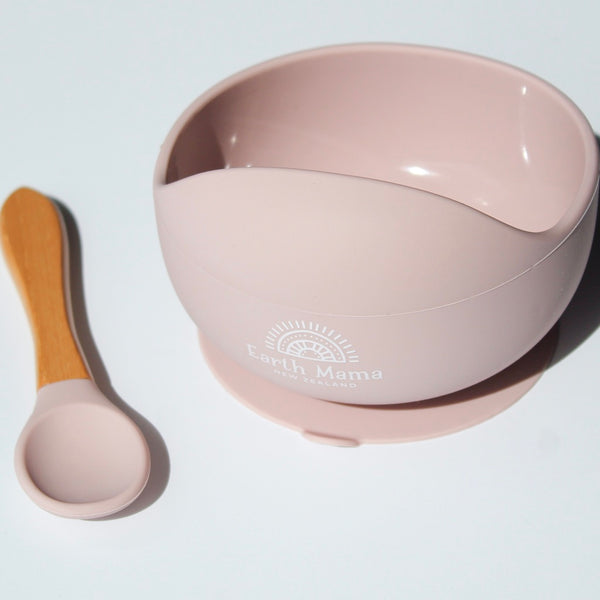 Silicone Suction Bowls & Spoon