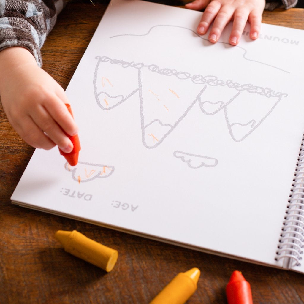 Toddler's First Colouring Book by Honeysticks
