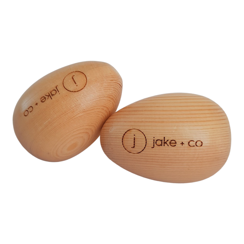 Wooden Egg Shakers