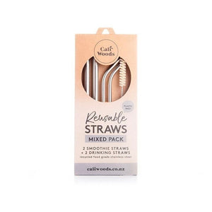 Stainless Steel Straws - Mixed Pack