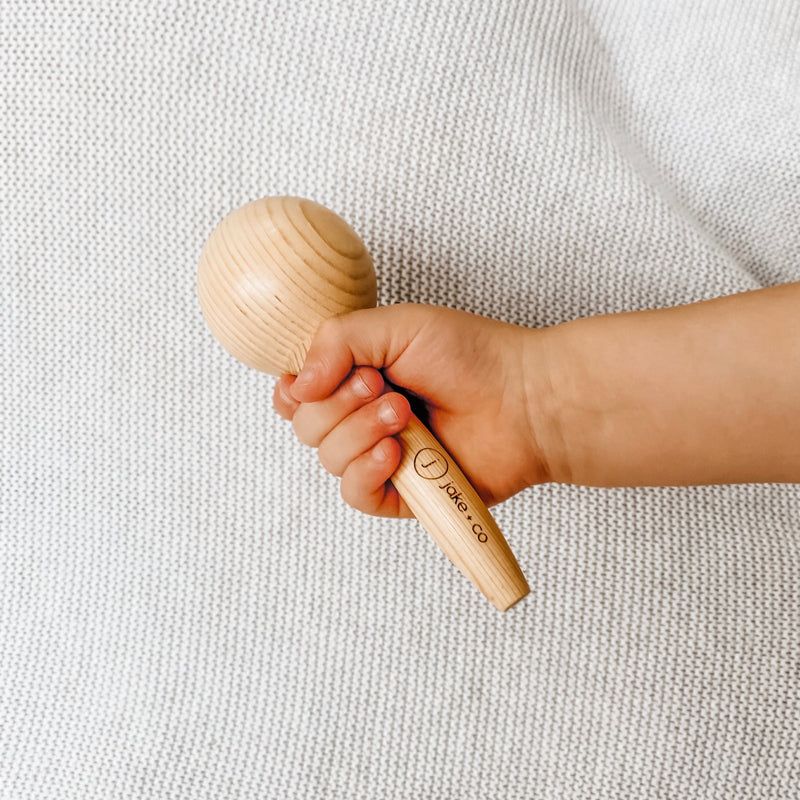 Natural Wooden Maracas