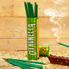 100% Natural Citronella Incense Sticks + Holder