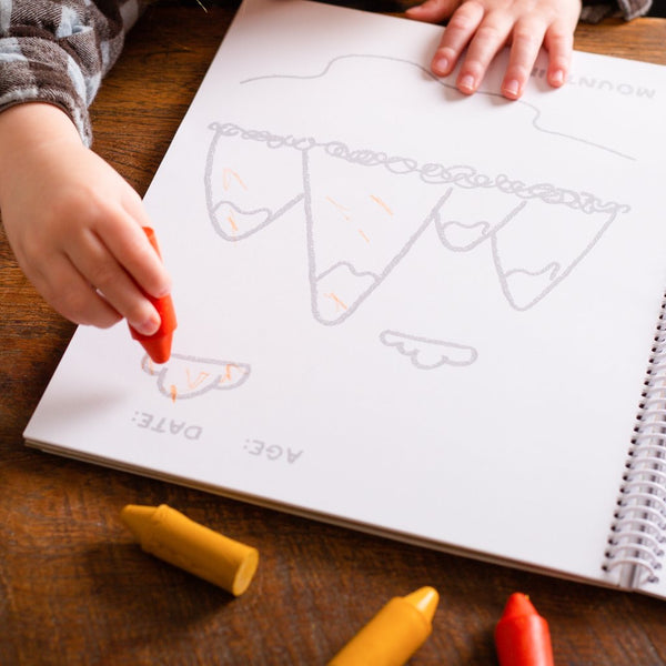 Toddler's First Colouring in Book