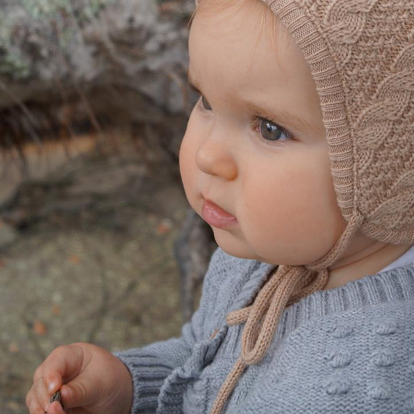 Merino Knit Bonnet