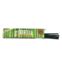 100% Natural Citronella Incense Sticks + Holder